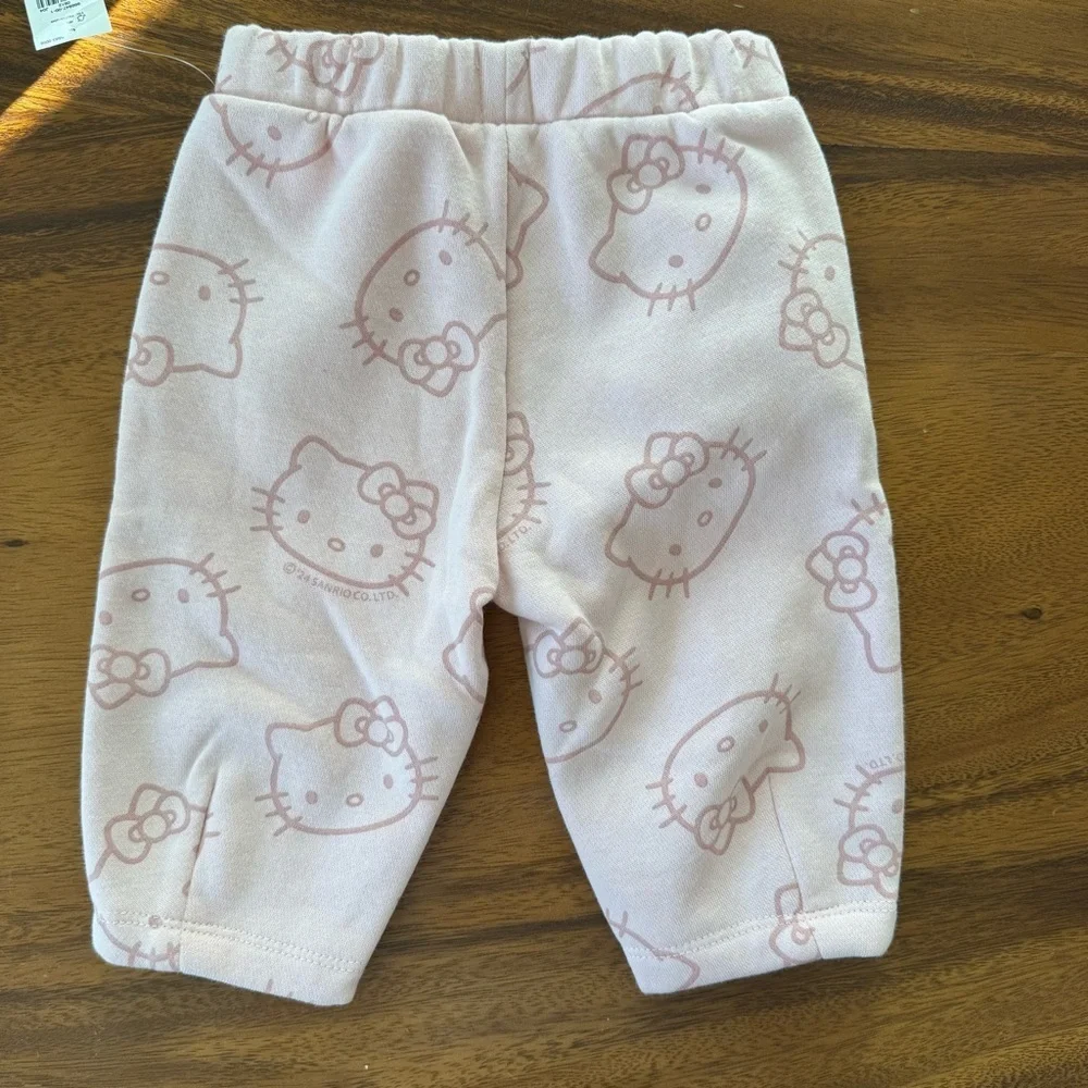 GAP Hello Kitty Fleece Cotton Sweatpants Joggers 6-12M